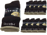 9 Pairs MERINO WOOL SOCKS Mens Heavy Duty Premium Thick Work Socks Cushion BULK - Brown - 6-11 V563-9AUSOCKS-BRN-6-11