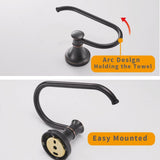Oil Rubbed Bronze Toilet Tissue Holder Oil Rubbed Bronze Bathroom Accessories Toilet roll V1258-DP02-WO-918