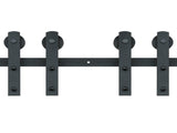 8FT Sliding Barn Door Hardware Closet Track Kit for Double Doors I Hanger V952-GCYMWJTJHS8FD5SVJV0