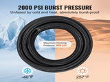 6AN Fuel Line Kit, 6.1 m Fuel Hose Kit, 0.86 cm Nylon Stainless Steel Braided Fuel Line V952-QCYYRYRGNLBZSYIKSV0