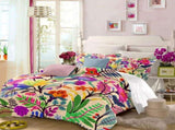 Vibrant Botanical Garden Quilt / Doona / Duvet Cover set V745-AQ043801S2