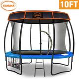 Kahuna Trampoline 10 ft Roof - Blue TRA-KAH-10-BU-RF