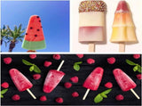6 Pcs Stainless Steel Popsicle Molds, Reusable Ice Pop Maker with Holder and Wooden Sticks, V1237-ZY-917-205
