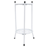 2Tier Metal Plant Stand Flower Pot Holder Display Shelf Rack Home Decoration Garden V1294-YM0901-3111210013912