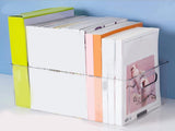 Clear Plastic Pantry Organizer Bin with Handle Freezer Pantry Organization for Refrigerator Fridge V1294-YM0901-3117240162111