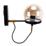 Wall Lamp Blowing Technology Transparent Soft Lighting Fashion Design Glass Ball Lamp 110220VBlack V1294-YM0715-3119210291112