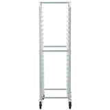 Bun Pan Rack, 20-Tier Commercial Bakery Racks with Brake Wheels, Aluminum Racking Trolley Storage V952-MBPJLZCCHC205PLL3V0