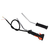Handle Switch Throttle Cable with Aluminium Tube Trimmer Handle Switch Cable for Strimmer Brush V1294-YM0714-3111210375311