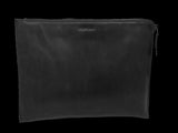 Futura Mens Document Satchel College School Office Travel Bag - Black V563-A1979LBLACK