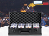 Graded Card Storage Box, 4 Slots, Graded Sports Cards Holder Carrying Case with Key Lock Foam V952-FJKSNHYCSKK1V3VTKV0