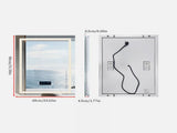 Interior Ave - 60 x 80cm Rectangle Frameless LED Bathroom Mirror Bluetooth V355-IA-RWM-8060-BT