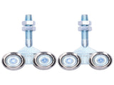 2Pcs Door Hanging Wheel Pulley Roller Glass Door Accessory for Barn Door Diameter 35mm V1294-YM0901-3114210065111