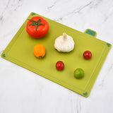 4pcs Food Classification Chopping Boards PP TPR Portable Slip Cutting Boards Kitchen Tools With V1294-YM0716-3118220120011