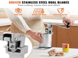 Commercial Can Opener, Heavy-Duty Manual Tabletop Cans Opener for Cans Up to 300 mm Height, V952-KGQ10YCZTGDSR7I52002V0