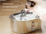 Beginner Package Stainless Steel Pet Water Fountain with Faucet Flow and USB Interface V888-ELOSUNG100027