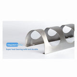 2X Wine Rack Wine Bottle Holder Bar Red Wine Stand Household Wall-Hanging Wine Storage Rack 4 V1369-AZ3-W-19068