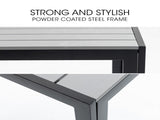 Fortia 5pc Outdoor Dining Furniture Set, 90 x 90cm Table and Chairs Setting for Outside V219-OTDODSFOS9SS4T