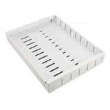 Pull Out Cabinet Organizer Expandable Adhesive Cabinet Slide Out Drawer for Pantry Closet White V1294-YM0901-3118240165811
