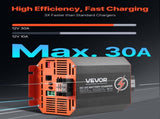 12V 30A DC to DC Charger Battery Charger 375W for Lead-Acid Lithium AGM V952-ZLDZLDDYSRCD1J7L8V9