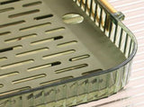 Dish Drain Tray Multipurpose Innovative Light Luxury Double Layers Efficient Draining Drain Tray for V1294-YM0710-3118230377212