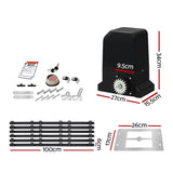 Lockmaster Automatic Sliding Gate Opener Kit Keypad 6M 1000KG GO-SGO-DSR1000-AC-172-RX3