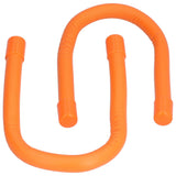 Yoga Weight Ring Elastic Adjustable Durable Household Unisex Wrist Weights for Sports RunningOrange V1294-YM0901-3117210148311