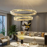 BAMDECOR C3342/2 Modern Crystal Chandeliers Lighting Contemporary Wave Chandelier Lighting V255-BAM-C3342/2-6080