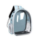 Cat Backpack Carrier with Transparent Space Capsule, Pet Bubble Carrying Bag for Small Medium Kitty V1192-AZ-W-21873