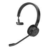 Jabra Evolve 65 TE Mono UC Bluetooth Headset, dongle Link 390a, 16-hour battery life, 30-metre V1202-V2-SPJ-E65-TE-M-UC