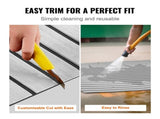 Boat Flooring, EVA Foam Boat Decking 94.5" x 45.7", Non-Slip Self-Adhesive Flooring, 29.9 sq.ft V952-CBZZFHPMDDHSZQ449V0