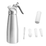 Aluminum Whipped Cream Dispenser Bundle With Three Nozzles Kitchen 500ml V1294-YM0727-JY11229-01