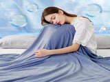 Sky Blue Blanket - 150x200cm Soft Warm Throw for Beds, Sofas & Living Spaces V1192-D32