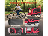 Dog Bike Trailer, Supports up to 45 kg, Pet Cart Bicycle Carrier for Small & Large Dogs, Easy V952-TCSCWZXCTC10QAEQQ001V0