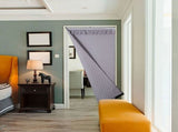 Insulated Door Curtain, Thermal Door Cover Winter, Cloth Filled with Thicken Cotton Door Cover, V1192-AZ-W-29518