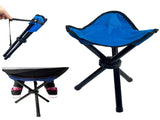 Folding Stool,Portable Tripod Seat,Folding Chairs,Outdoor Travel Medium Chair for V1370-AZ4-01231