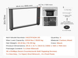 Table Legs, 750 x 900 mm Square Steel Furniture Legs, Modular Design, Easy Assembly, 1000 kg V952-ZTCFKFX2835II5NSO001V0
