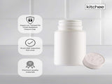 Kitchee 100x Tablet Bottles 90ml 38mm TamperTel Child Resistant Cap - Round V238-SUPDZ-40951970594896