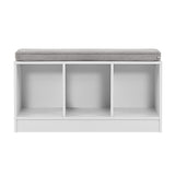 Artiss Shoe Rack Cabinet Bench White Zia FURNI-N-BEN01-WH