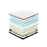 Osteopedic Euro Top Pocket Spring Mattress - King Single ABM-10001338