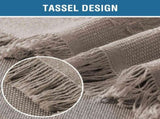 Cotton Sofa Covers Couch Cover Sofa Slipcover for Most Shape Sofas, Feature Thick Woven Jacquard V1258-DP02-F-655
