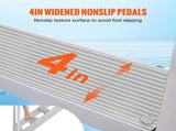 Dock Ladder, 1.09 m-1.29 m Adjustable Height, 227 kg Load Capacity, Aluminum Alloy 6 Steps Pontoon V952-MTFSTWJFHXJD5J314V0