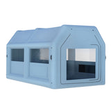 Giantz Inflatable Spray Booth 4X3M Car Paint Tent Filter System Blower SPRAY-BOOTH-4X3-BL