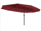 Mountview Big Parasol Patio Umbrella Outdoor Garden UA0195-RD-AU