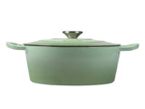 TOQUE 4L Enamel Dutch Oven Pot in Green Colour KT0180-4L-GN