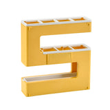 Umbrella Rack Detachable Drainable Cute Number Shape PS Material Wall Mounted Umbrella Holder for V1294-YM0716-3117220149111