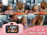 Kids Digital Dual Lens Camera, 4x Zoom and HD Video Recording V196-KDC-0024