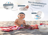 Portable Folding Potty for Toddlers Compact Travel Toilet with Cat Design, Easy to Carry & Clean, V1107-CS-ETCZZDZBQH