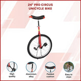 24'' Pro Circus Unicycle Bike V63-799397