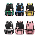 1 Pack 11.4118.116.3in Black Mint Green Splicing Laptop Backpack, Waterproof Lightweight Multi V1366-AZ2-W-21377