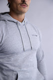 HARD HITTERS SLIM FIT TERRY HOODIE GREY X-LARGE V697-SLIM-FIT-TERRY-HOODIE-GREY-X-LARGE